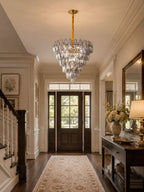 Smoke Gray Empire Chandelier