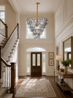 Smoke Gray Empire Chandelier