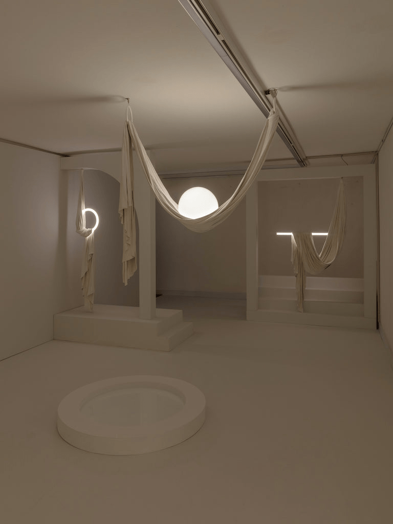 Hammock Fabric Pendant Light