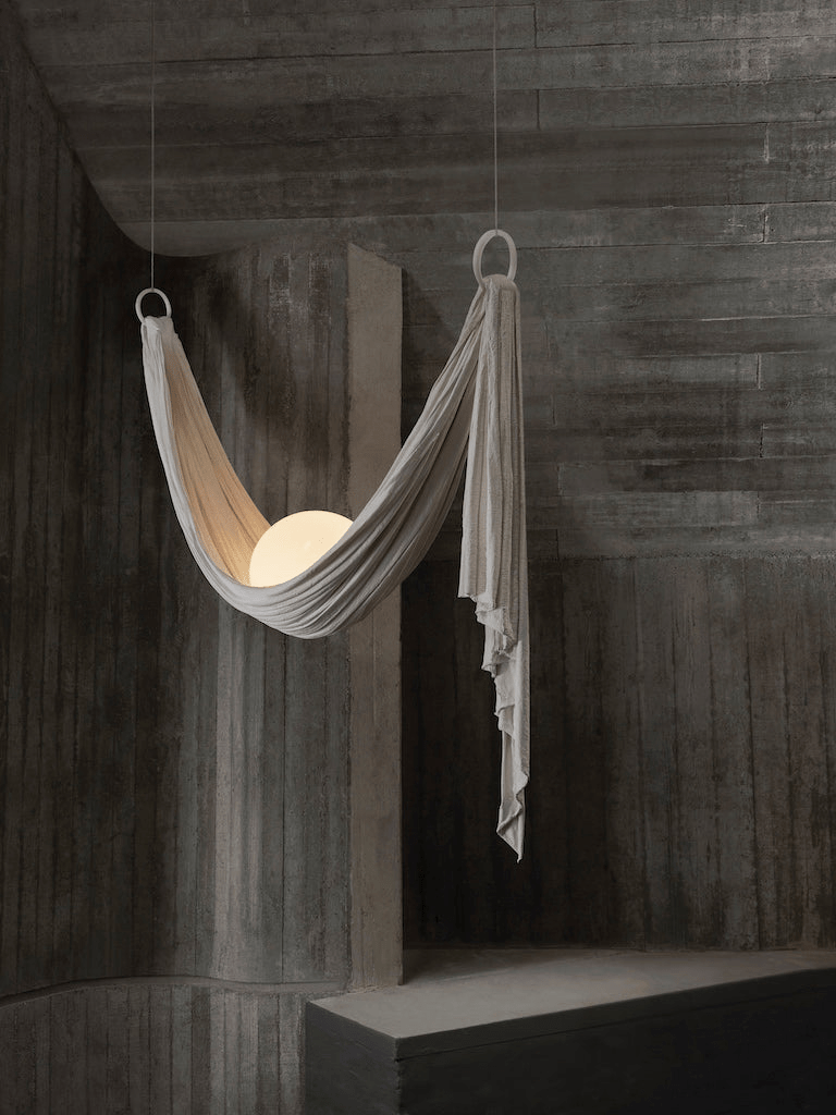 Hammock Fabric Pendant Light