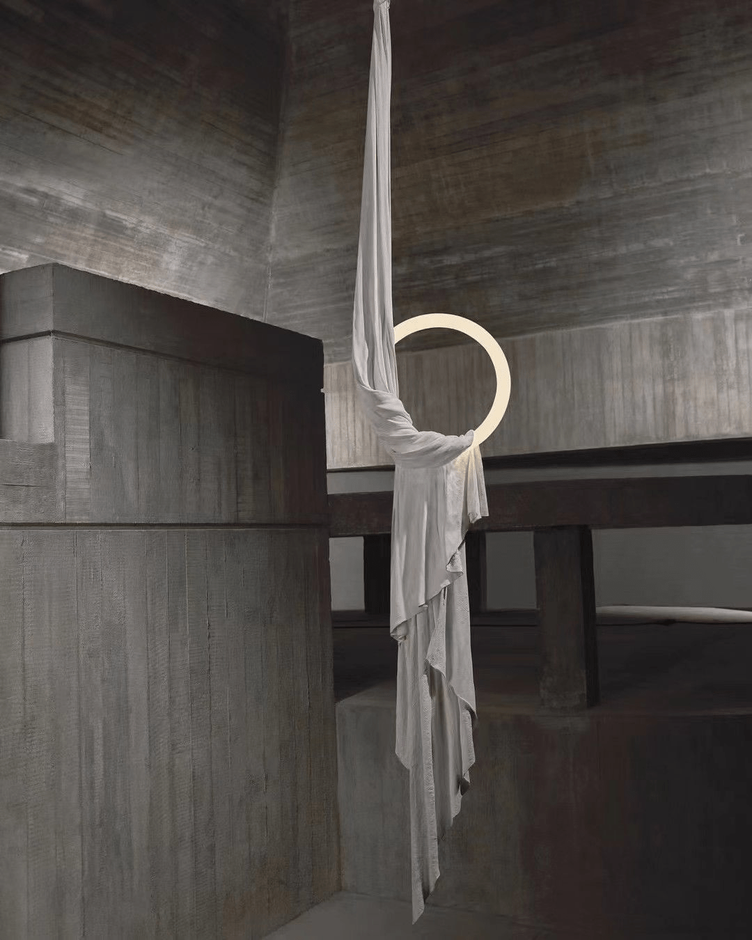 Hammock Fabric Pendant Light