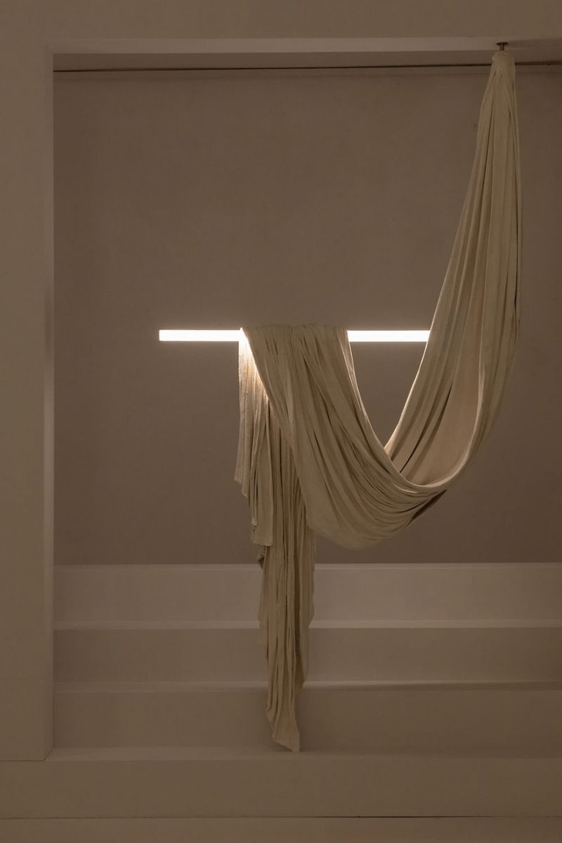 Hammock Fabric Pendant Light