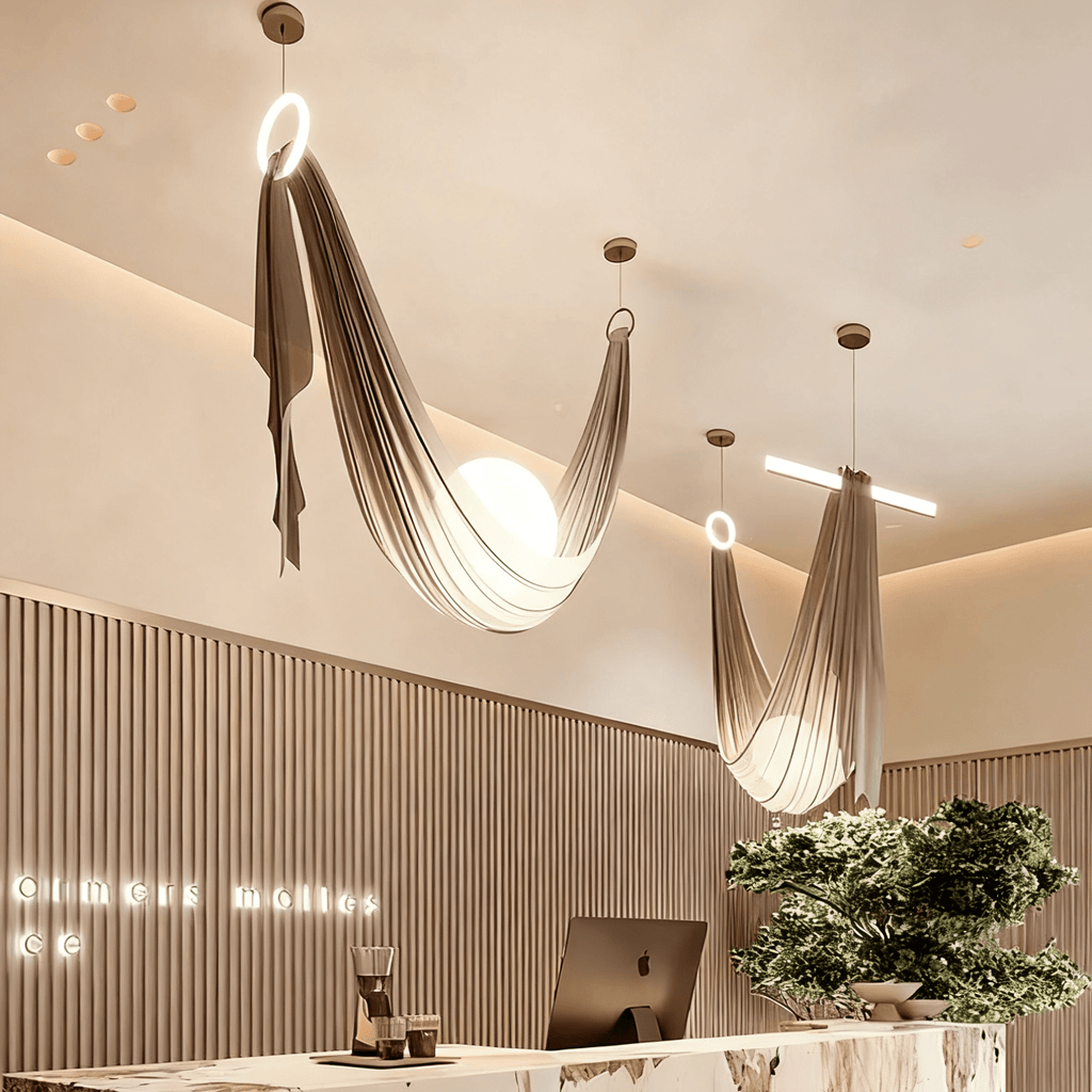 Hammock Fabric Pendant Light
