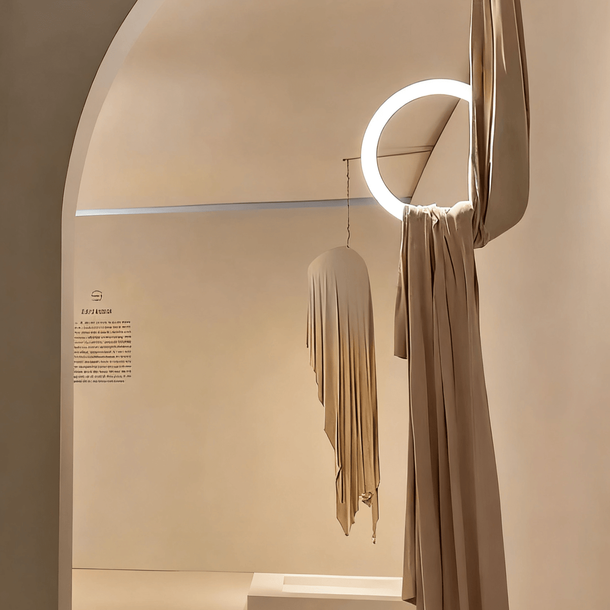 Hammock Fabric Pendant Light