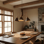 Bravik Wood Chandelier