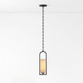 Cascading Chain Lantern Chandelier