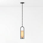 Cascading Chain Lantern Chandelier