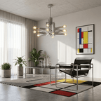 Sputnik Chrome Chandelier