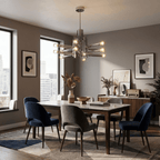 Sputnik Chrome Chandelier