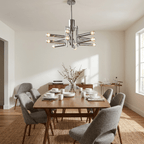 Sputnik Chrome Chandelier