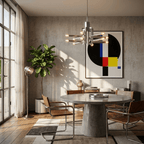 Sputnik Chrome Chandelier