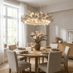 Floral Wreath Chandelier