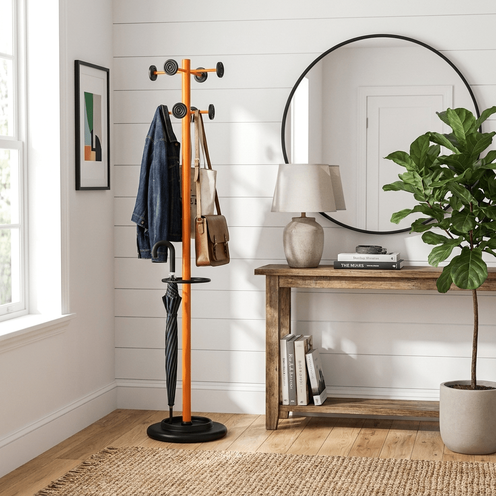 Umbrella Stand Coat Rack