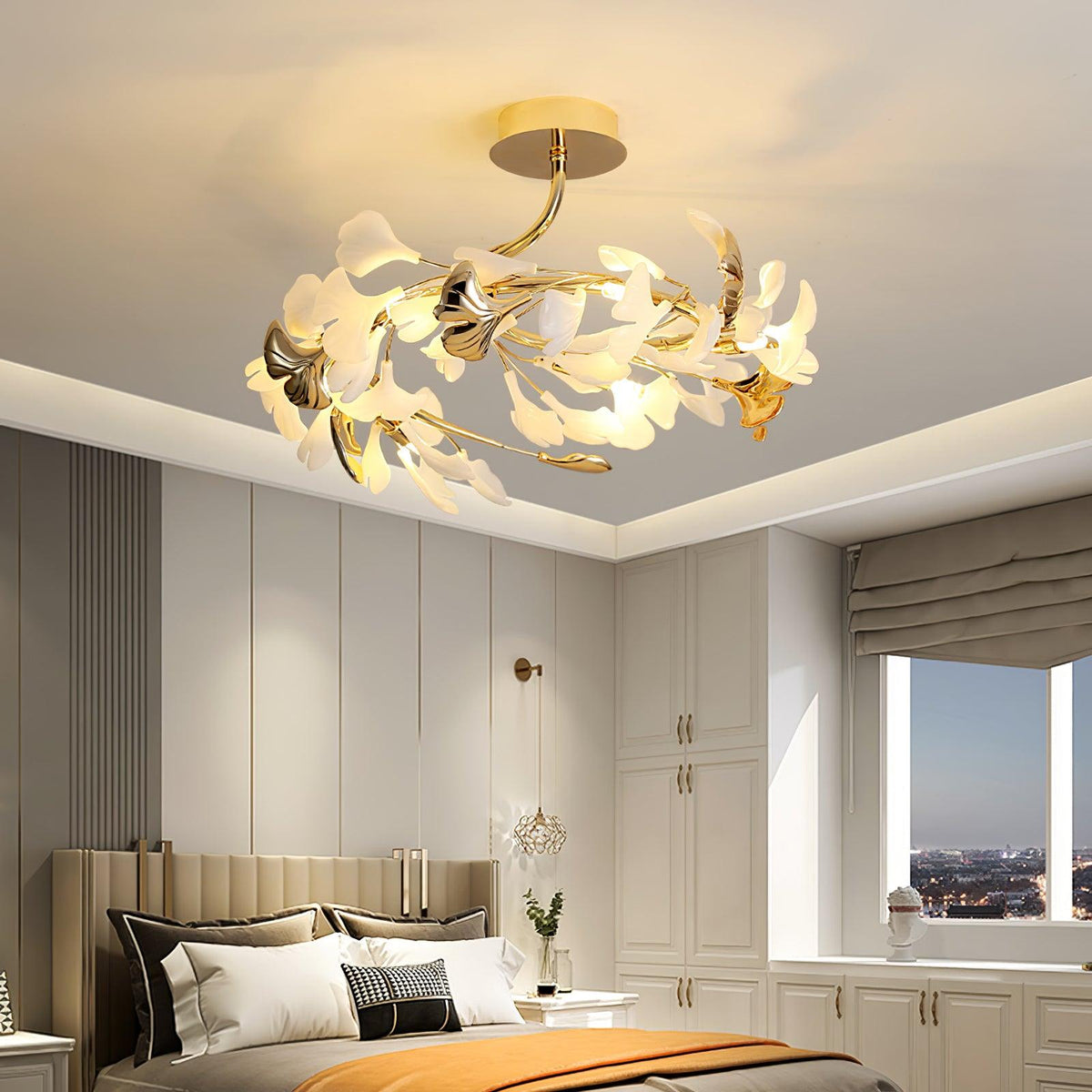 Gingko Flush Ceiling Lamp