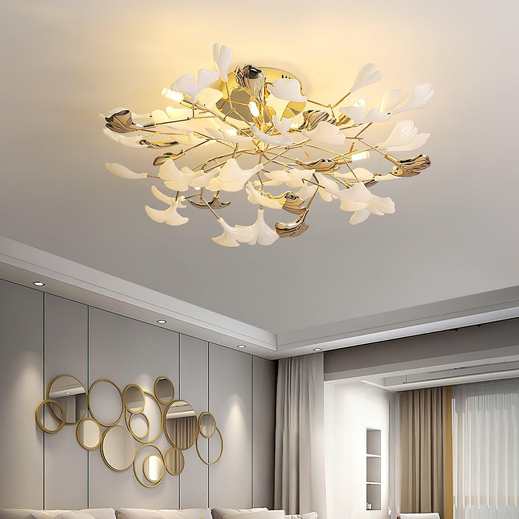 Gingko Flush Ceiling Lamp