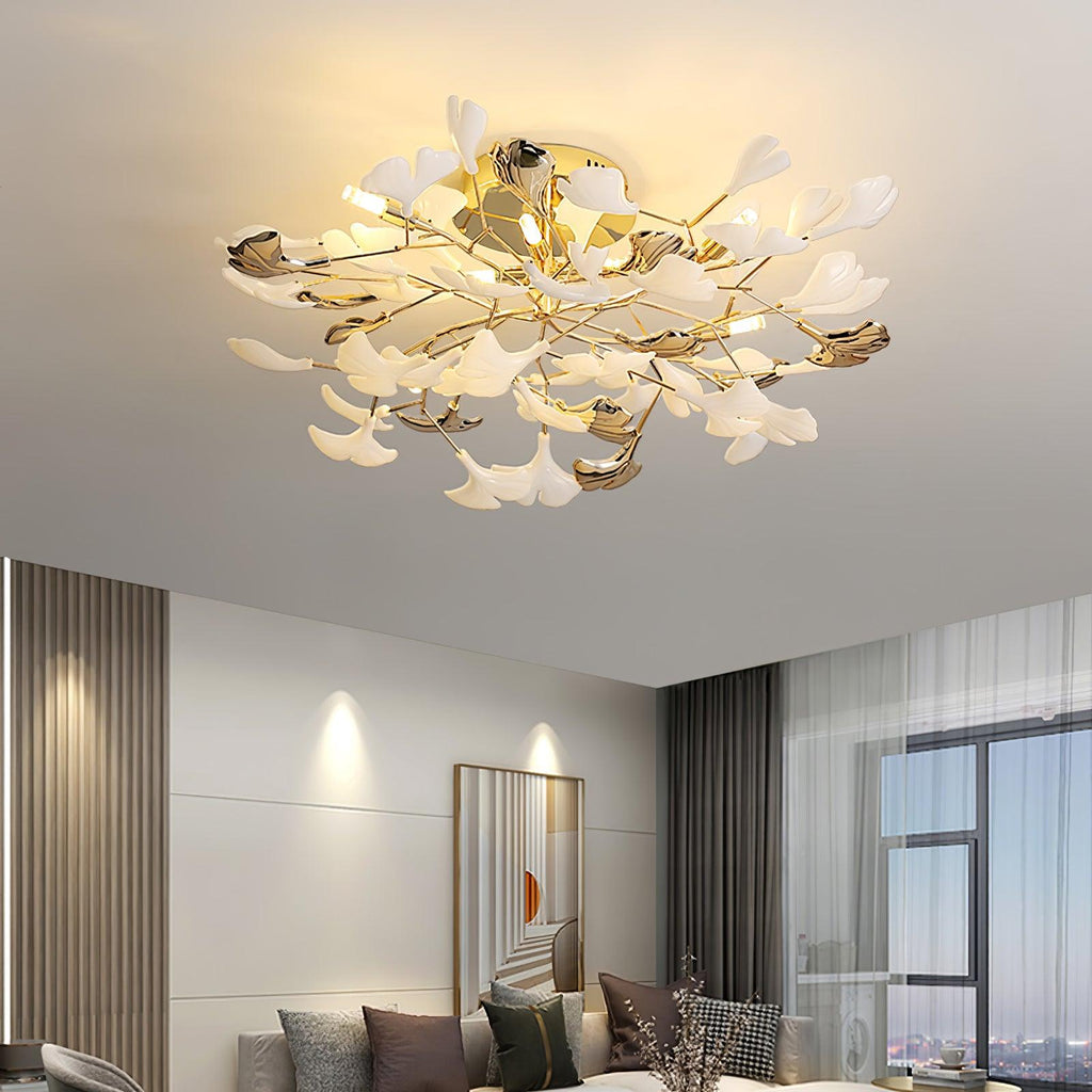 Gingko Flush Ceiling Lamp