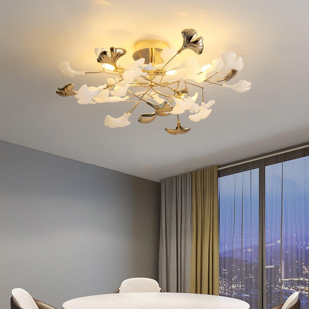 Gingko Flush Ceiling Lamp