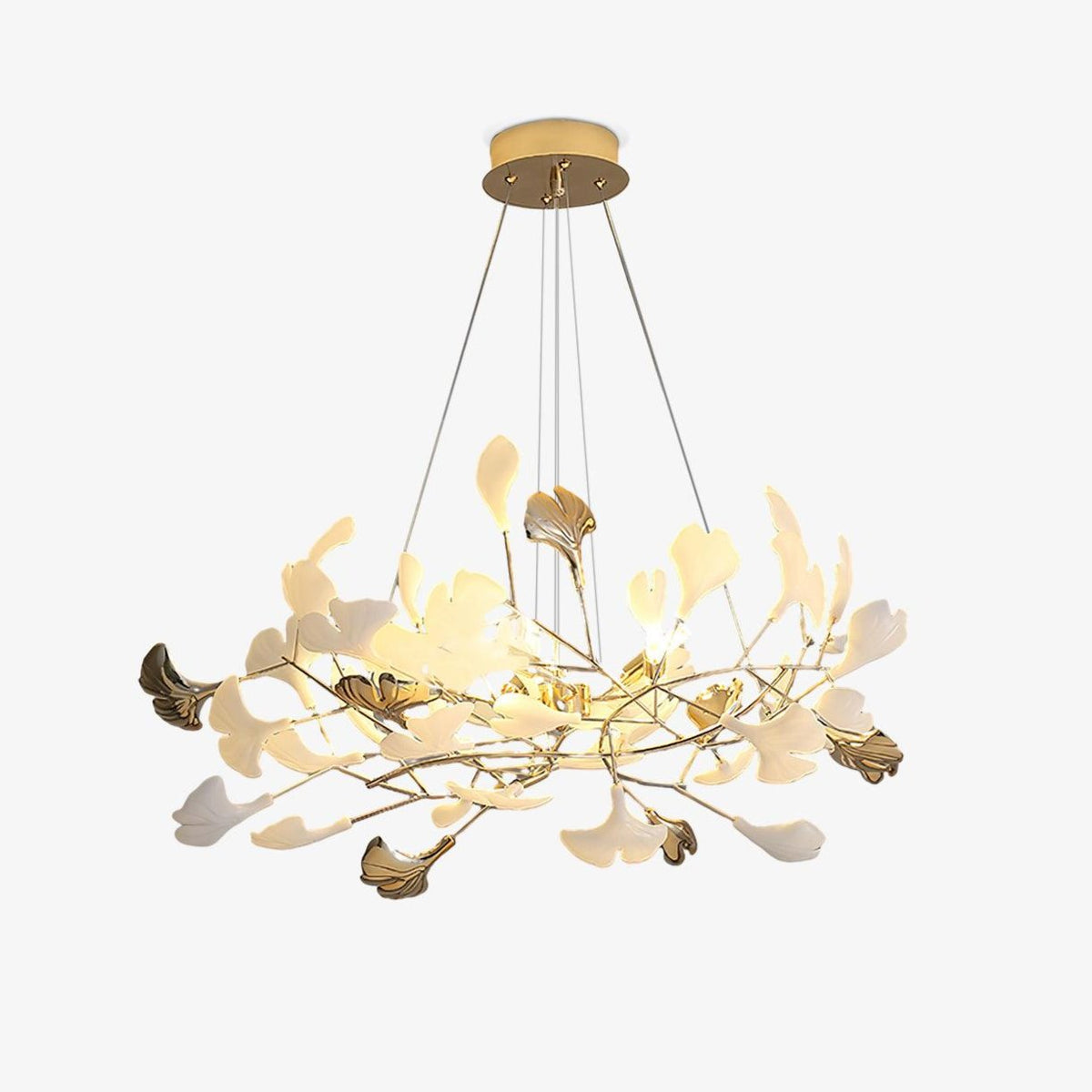 Gingko Wreath Chandelier
