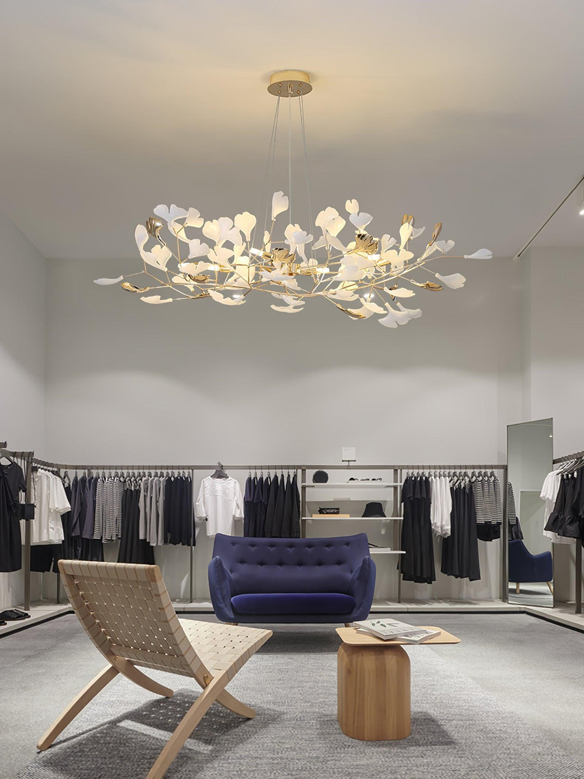 Gingko Wreath Chandelier