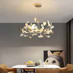 Gingko Wreath Chandelier