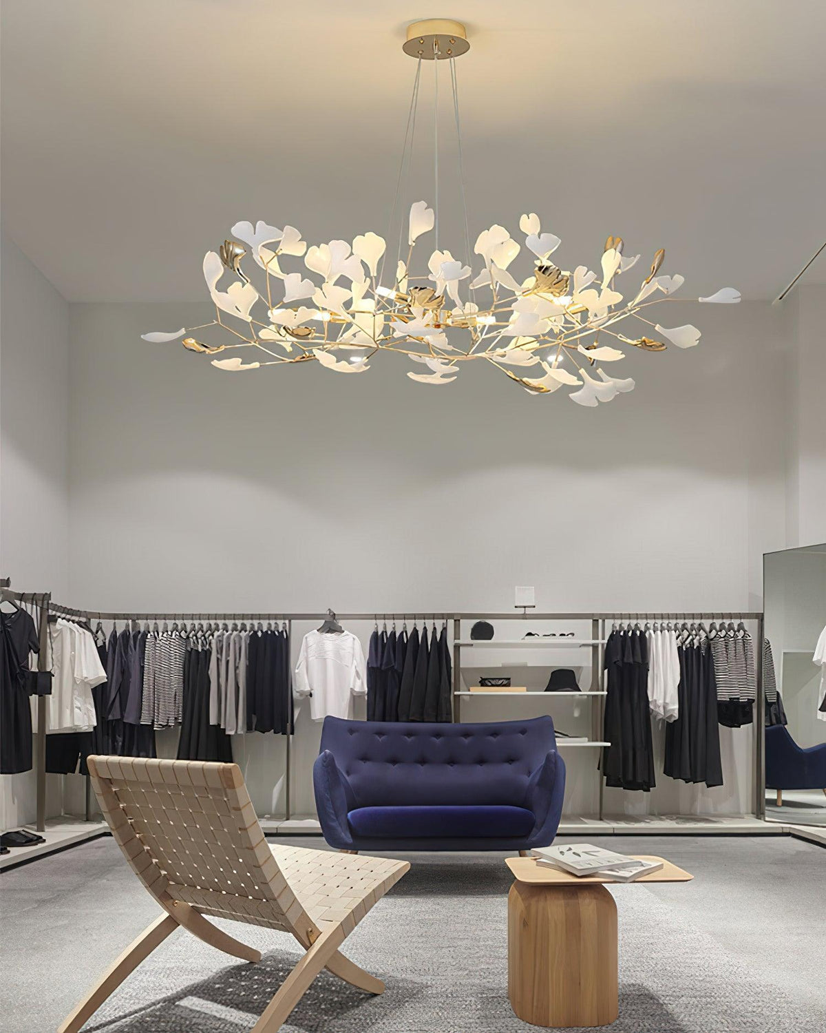 Gingko Wreath Chandelier