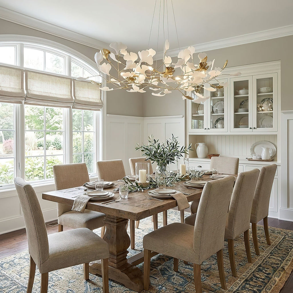 Gingko Wreath Chandelier
