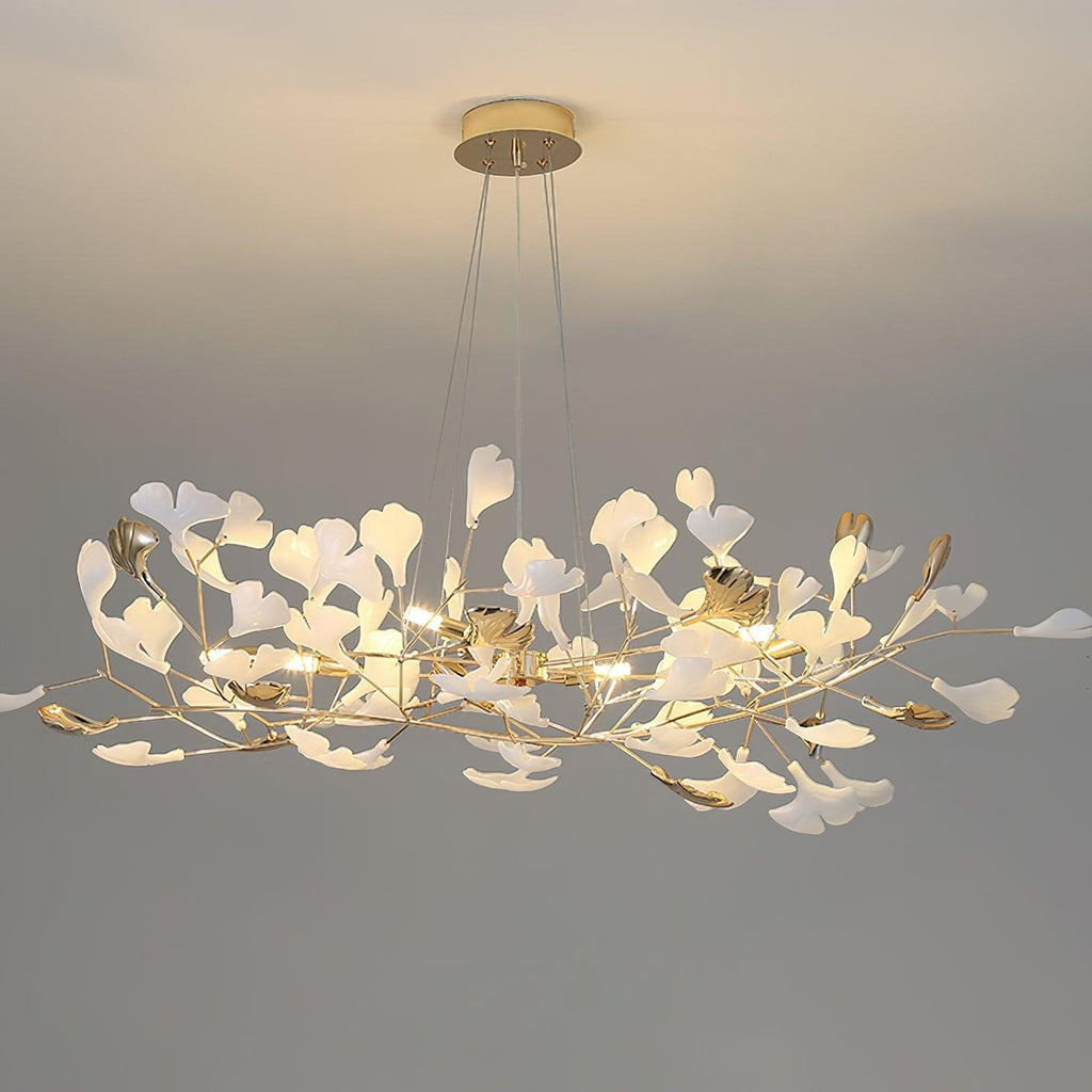Gingko Wreath Chandelier