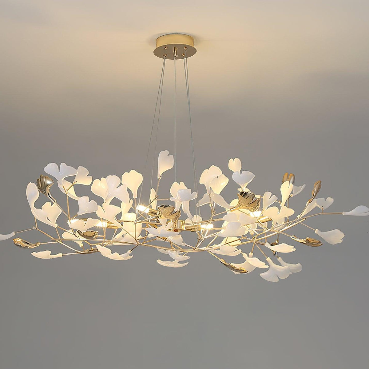 Gingko Wreath Chandelier