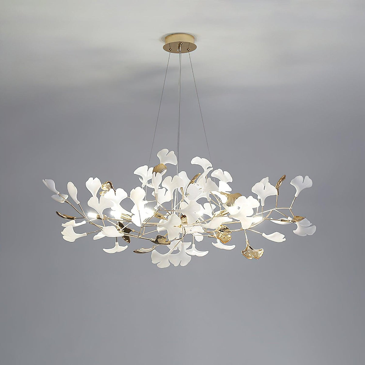 Gingko Wreath Chandelier
