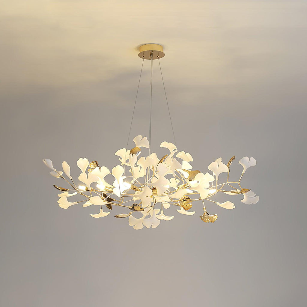 Gingko Wreath Chandelier