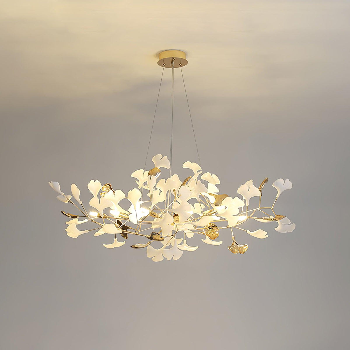 Gingko Wreath Chandelier