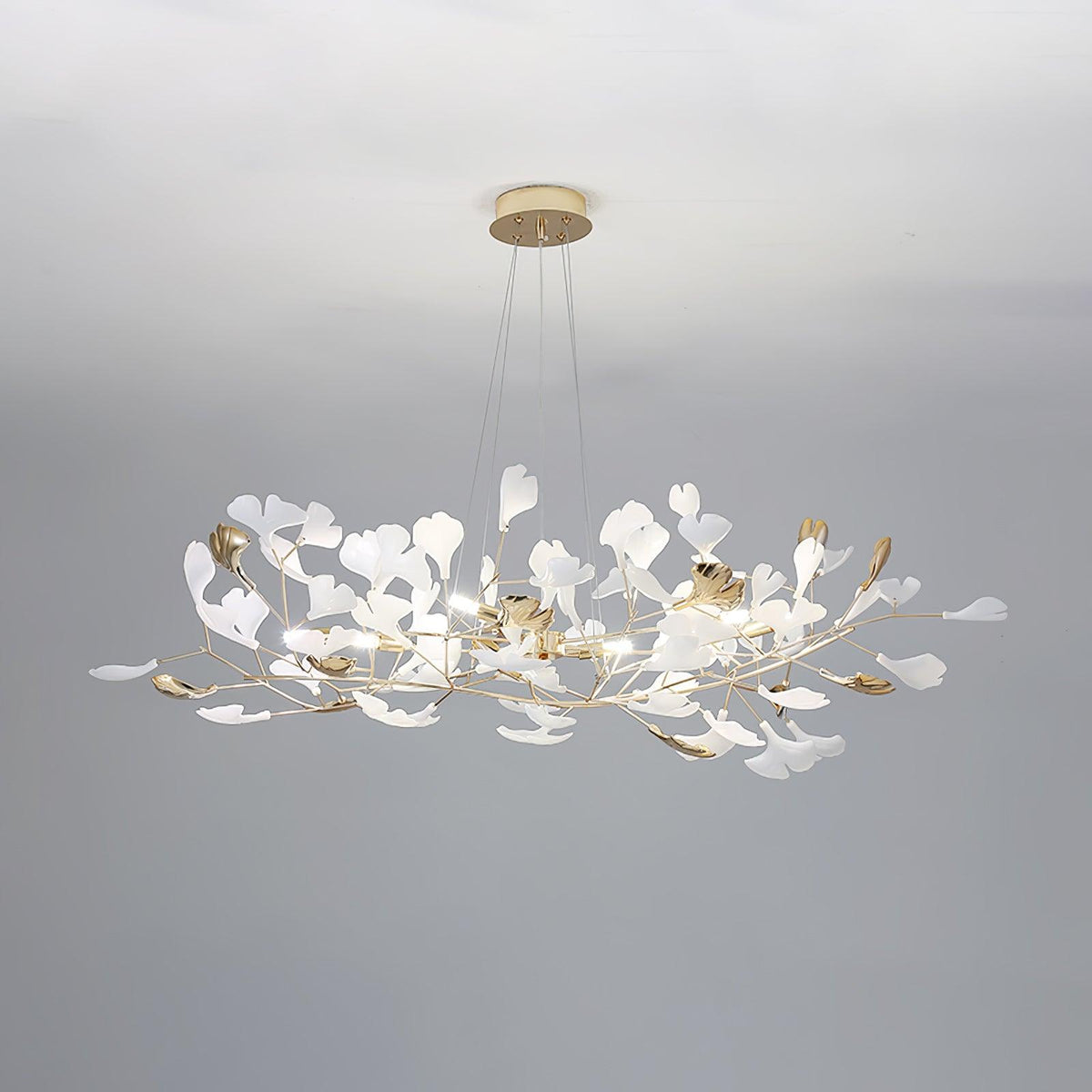 Gingko Wreath Chandelier