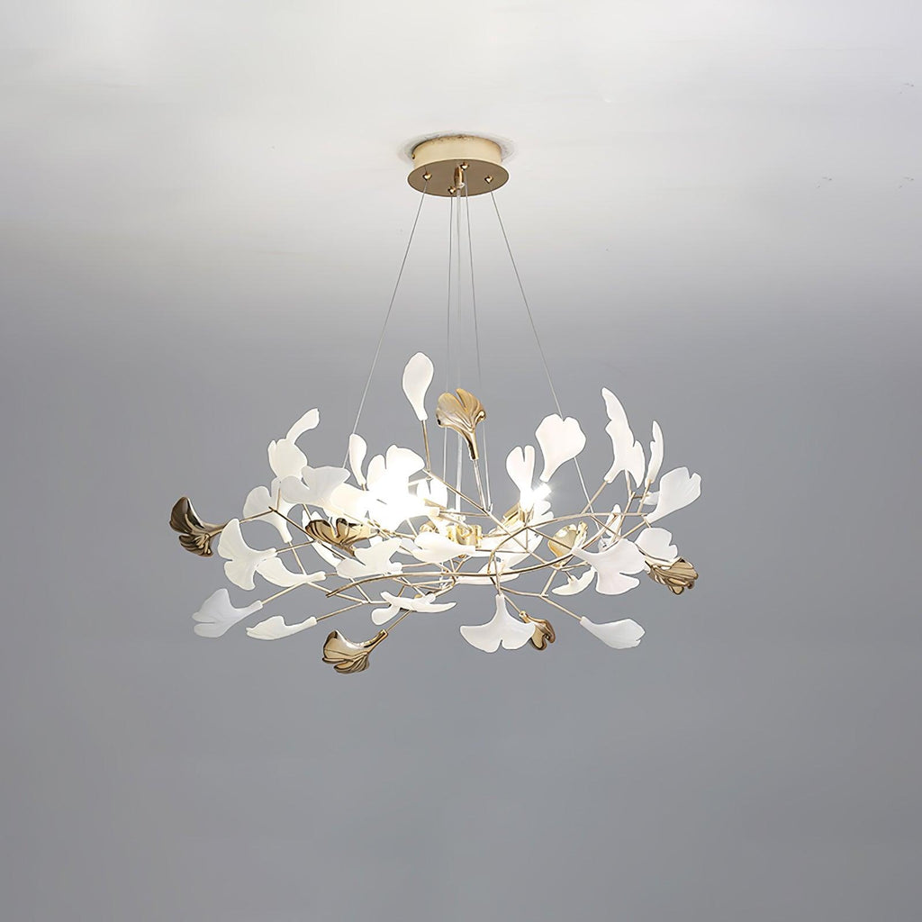 Gingko Wreath Chandelier
