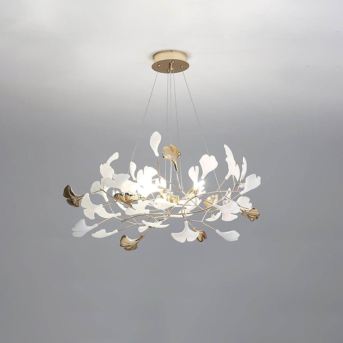 Gingko Wreath Chandelier
