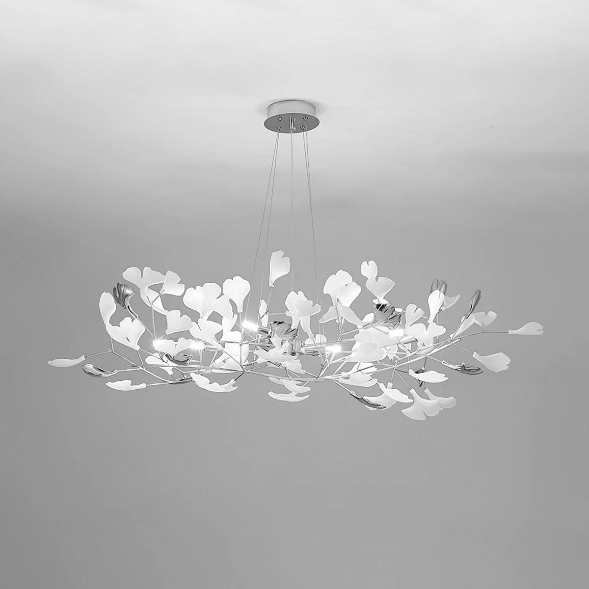 Gingko Wreath Chandelier