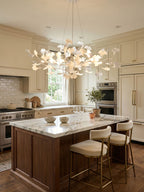 Gingko Wreath Chandelier