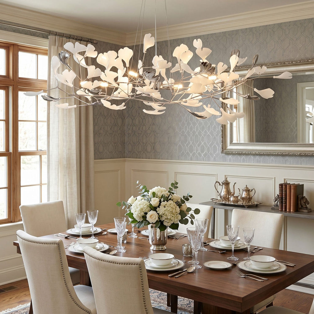 Gingko Wreath Chandelier
