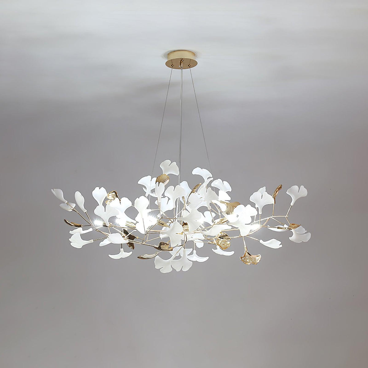 Gingko Wreath Chandelier
