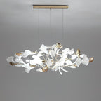 Gingko Bough Round Chandelier
