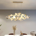 Gingko Bough Round Chandelier