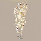 Gingko Cascade Leave Chandelier