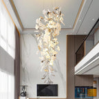 Gingko Cascade Leave Chandelier