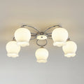 Floral Glass Ceiling Lamp