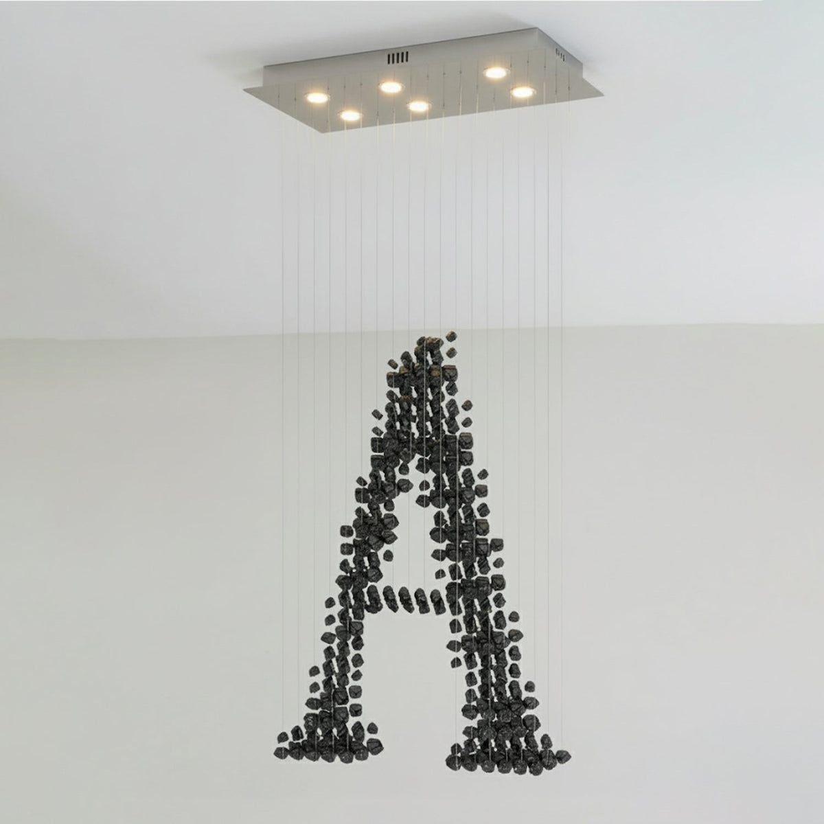 Charcoal Chandeliers A
