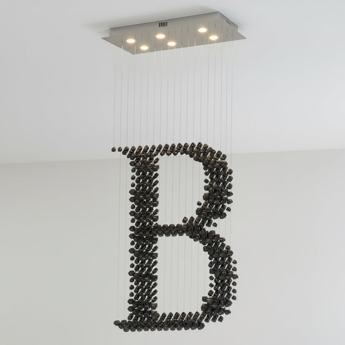 Charcoal Chandeliers B
