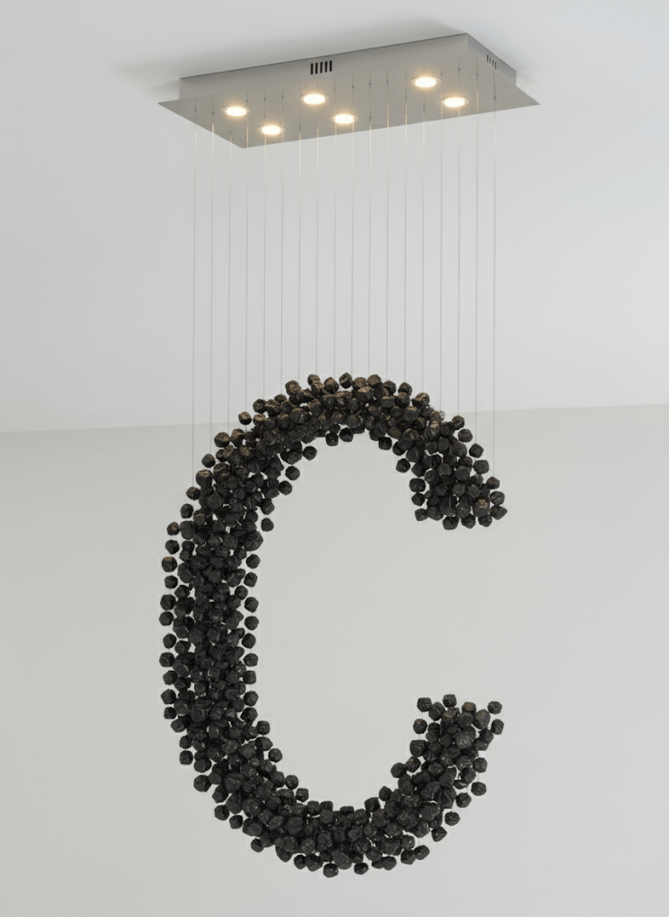 Charcoal Chandeliers C