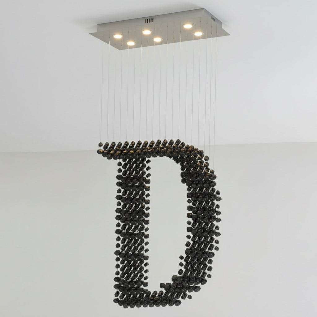 Charcoal Chandeliers D
