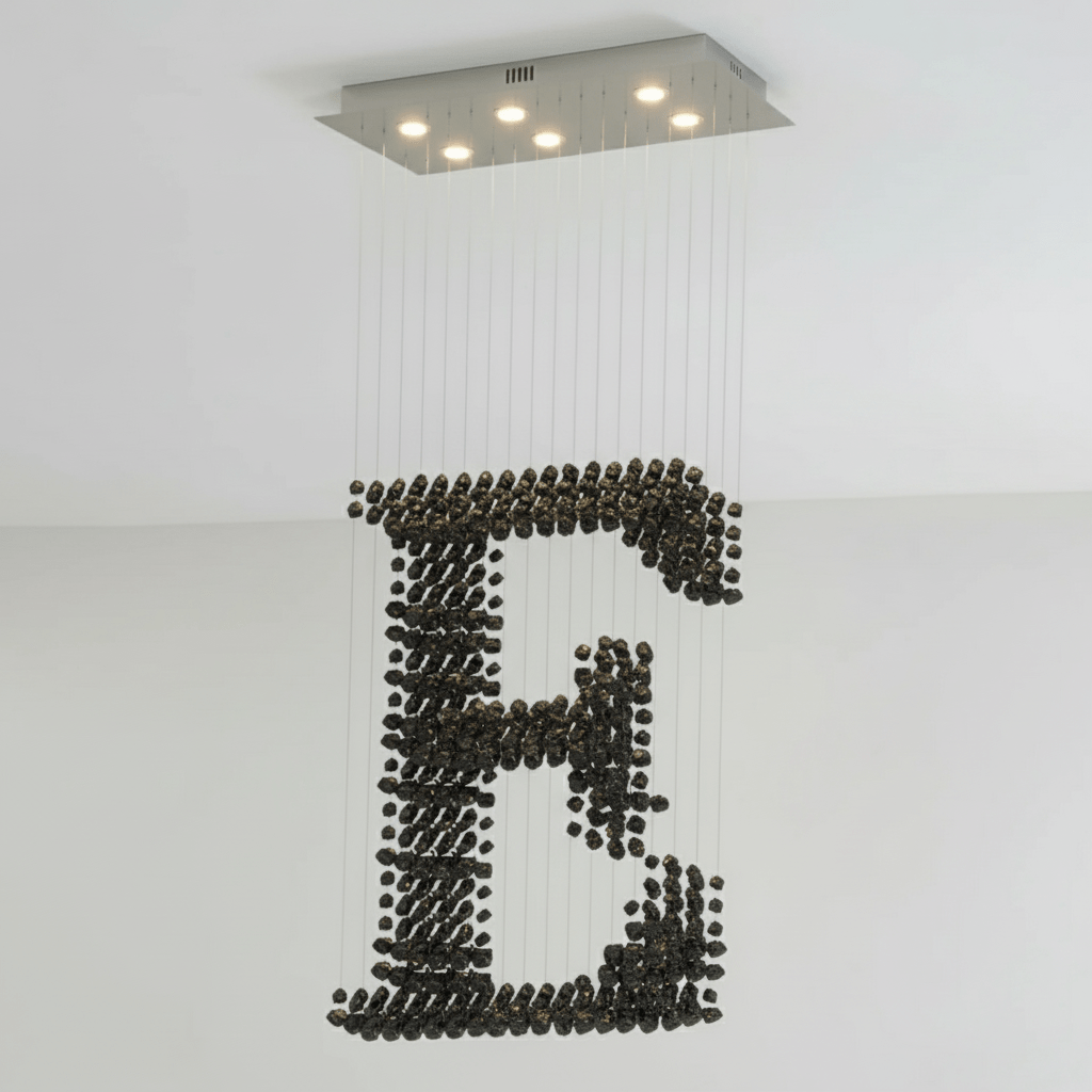 Charcoal Chandeliers E