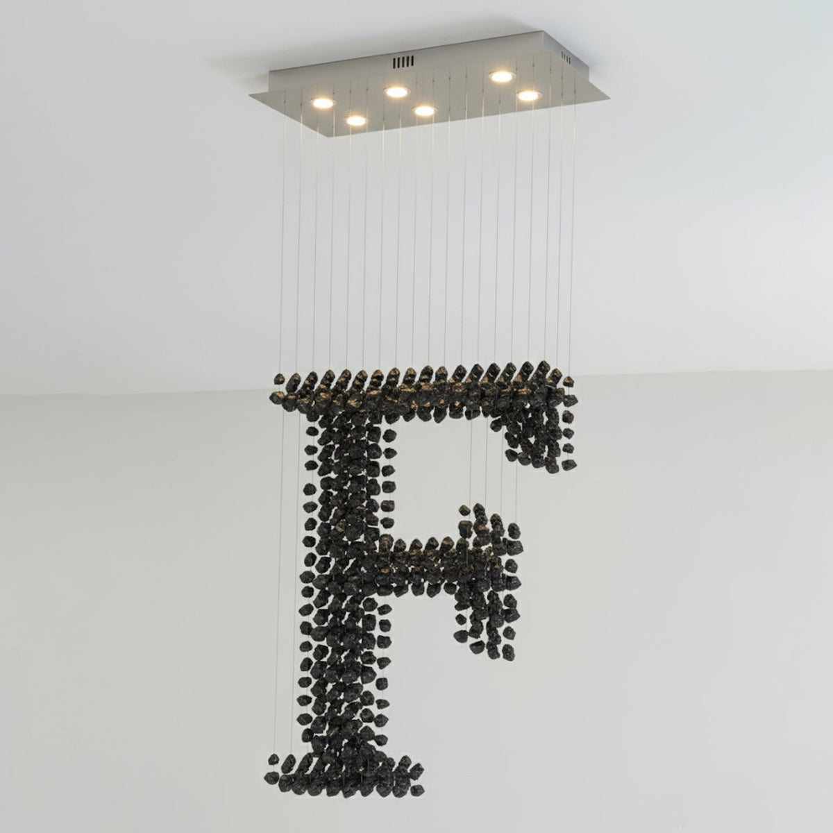 Charcoal Chandeliers F