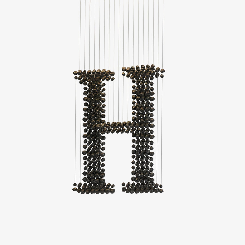 Charcoal Chandeliers H